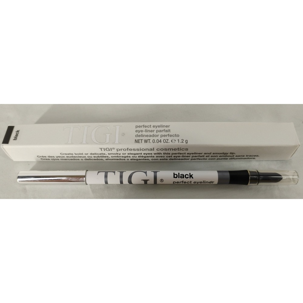 NEW TIGI Professional Cosmetics Perfect Eyeliner Black 0.04oz Germany